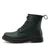 Buty luksusowe designerskie buty krótkie buty Doc Martens Designer Mężczyźni Mężczyzny Wysokie skórzane buty śnieżne Oxford Bottom Buty 36-45