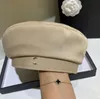 Berretti Berretti Progettista di marca Cappellini primavera-estate Donna Doppia lettera Macchia Cappello da viaggio vintagetrucker da viaggio