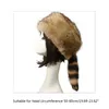 BeanieSkull Caps Mode Coupe-Vent Fausse Fourrure Cosaque Style Russe Femmes Hiver Ski Earflap Chapeau 230822