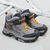 Safety Shoes Children Boots Winter Kids Snow Hiking for Boys Sneakers Fashion Nonslipl Leather Girls boys shoes 230822