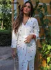 Basic Casual Dress S Dress Flower Baumwolle Stickerei gedruckte elegante Handgelenkshülle gegen Nacken plissierte weibliche 2023 Sommer Chic Lady Robe 230823