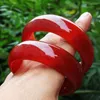 Bangle Agate Bracelet Carnelian Jade Fashion Women's Jewelry Bulseras الفاخرة