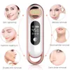 Ansiktsmassager RF Radio Frequency Ultrasonic Lifting Draw Wrinkle Ta bort Anti Aging Beauty Massage Instrument 230823