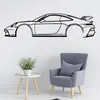 Stickers muraux Voiture Silhouette Sport Autocollant Vinyle Art Décor À La Maison Salon Chambre Garage Réparation Atelier Stickers Papier Peint Mural G152 230822