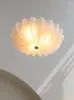 Luces de techo Lámpara de cristal de Murano Dormitorio Guardarropa