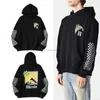 Sweatshirts Mens Designer Hoodies Fashion Streetwear American High Street Fashion Märke RH Summer Coconut Racing Loose Casual Par Autumn and Winter Hooded Hood