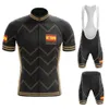 Jersey Cycling Sets Team Men Summer Hiszpania oddychalny rower górski wyścigi wyścigowe sporty rowerowe mtb