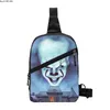 Backpack Halloween Horror Movie Character Sling Crossbody Chest Bag Men Fashion Chucky Scream Shoulder For Camping Biking