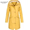 Frauen Trench Coats Winter Frauenjacke Softshell Fleece Long Jackets Windbreaker Wanderung Windproof Outdoor Coppode Rain Coat Famale 230822