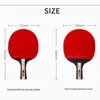 Raquettes de tennis de table Ensemble de raquettes de Ping-Pong 2 pièces de haute qualité raquette professionnelle 34 étoiles pour la formation des étudiants avec sac Playe 230822