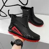 Rain Boots Fishing Shoes Men 2023 Outdoor Nonslip Light Vandring Shaxi Hållbart vattentätt gummi 230822