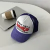 Ball Caps IAN CONNOR SICKO American Street Retro Truck Hat Letter Brand Mesh Niche Designer Hip-hop Baseball