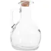 Dinnerware Sets Glass Oiler Olive Cruet Container Small Condiment Bottle Kitchen Dispenser Spout