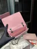 Handbag de pele de alta qualidade Cadeia de pérolas Mulheres de luxo Bolsa de ombro de luxo FLAP MAGNETLELLE FOTHELTEL