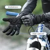 Five Fingers Gloves ROCKBROS Tactical Touch Screen Riding Cycling MTB Thermal Warm Motorcycle Winter Autumn Bike 230823