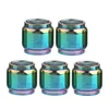 Fatube Rainbow Bubble Shot Glass Cup Tube voor TFV16 Tank 9ml/TFV16 Lite Tank 5ml/TFV18 7,5 ml/Morph 2 Kit 7,5 ml/TFV12 Prince 8ml/Mesh 24 RTA 4ML/TF-RTA G4 Sub ohm 6.5ml