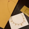 Hanger ontwerper Diamond ketting voor dames sieraden goud kettingen kettingen sieraden heren feestaccessoires charme ketting f zilver 238231d