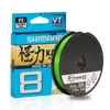 Braid Line Original Kairiki X8 Braided PE Fishing 150M 300M Green Colorful Made in Japan Tool 230822