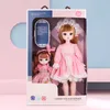 Lalki dla dziewcząt 16 112 BJD Zestaw MultiJoint 3D Big Eyes Princess Ubierz piękne zabawki dla dzieci urodziny
