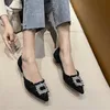 Sandalen 327 Zomer sexy jurk Hoge hakken Backless Pointy Damesschoenen Elegant Big 39 230822 335