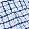 Мужские повседневные рубашки 100 Pure Cotton Oxford для мужчин с длинным рубашкой в ​​клетчат
