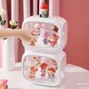 Other Toys Acrylic Showcase Blind Box Display Case Dustproof Transparent Jasmine Bubble Matt Hand made Model Stand Desktop Doll Storage 230823