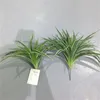 Faux Floral Greenery Sztuczne rośliny plastikowe Chlorophytum Odgałęzienie Domowe Dekoracja Fałszywna dekoracja stołu doniczkowego bez garnka 230822