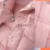 Down Coat Fashion Hooded Warm Vest voor kinderen Girls Herfst Winterkinderen Dikke Jackets Mouwloze Wadded Waatcoat voor tieners J230823