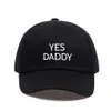 2020 new Yes Daddy Embroidered Adjustable golf Cotton Cap Dad Hat Black baseball cap men women Hip-hop snapback hat273Y