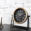 Bordklockor Desktop Clock Silent Decorative Ornament Party Crafts