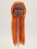 Dolls Fashion Royalty 16 Scale Nadja Rhymes Dark a Skin Orange Hair Integrity Doll Face Head 230822