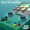 X6 IPS tela de 3,5 polegadas Handheld Game Player 3D Joystick dual 11 Simuladores MP5 Console de videogame para FC SFC NES GBA MD PS1 Arcade Kids Gifts