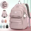 Mochilas Multi Nylon Backpack Viagem Rucksack fofo bolsa escolar casual para mulheres adolescentes 230822