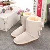 Stivali da neve per bambini per bambini Mantengono scarpe da studentessa di cotone calde per stupefaggi da neve Anti-slip Dimensione 3280