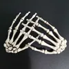 Outros suprimentos de festa festiva 1 pAir Halloween Decorações de esqueleto Hands Vida realista Plástico Plástico Human Human Bone Housed Housed House Scary Horror Props L0823