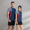 Męskie Polos Badminton T-shirty Menwomen Golf Polo Shirt Tinnis T-Shirt T-Shirt T-Shirt Szybkie suche sportowe krótkie