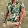 Erkekler Sıradan Gömlekler 2023 Camisa Floral Hawaiana Estilo Vikingo Ortaçağ Orijinal Nueva