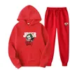 Herren Hoodies Sweatshirts 2023 Frühling und Herbst Devil Clown European Selling Sports Set Trend Casual Wear 230822