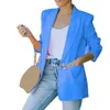 Costumes pour femmes, veste de costume à la mode, ample, manches longues, doux, Slim, Blazer de bureau