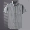 Camisas casuais masculinas listradas para homens 9xl plus size de grande tamanho de camisa solta machos machos de manga curta tops de verão 68-175kg