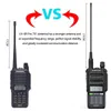 Walkie Talkie 2PCS BAOFENG UV 9R PRO IP68防水デュアルバンド136 174 400 520MHzハムラジオUV9RロングレンジUV XR 230823のアップグレード