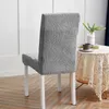 Housse de chaise avec ceintures, pour salle à manger, en Jacquard extensible, en Spandex élastique, pour cuisine, 1 pièce, 230822