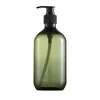 Dispensatore di sapone liquido Lozione shampoo Doccia geliola bottiglia da bagno vuoto 300 ml 500 ml opzionale