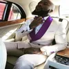 Double Breasted Groomsmen Shawl Purple Lapel Groom Tuxedos Ivory Men Suits Wedding Prom Man Jacket Pants Tie Z891209k