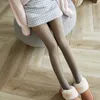 Women Socks Women's Wool Tights Warm Winter Thick Pants Stepping Foot Stockings