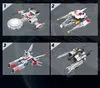 Colorblock-Crossbody-Modellbausatz Space War Build Block 6620 Lepin Stars Brick-Sets Kinder-Puzzle-Designer-Raumschiff-Brick-Warship-Modell-Montagespielzeug für Jungen ab 4 Jahren