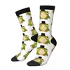 Chaussettes pour hommes drôles grenouille en colère avec chapeau haut-de-forme rétro Harajuku Animal Hip Hop nouveauté équipage fou chaussette cadeau motif imprimé