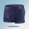 Underpants 2023 Summer Ice Silk Underwear For Men Ultra-thin Quick Drying Breathable Seamless And Antibacterial