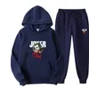 Herren Hoodies Sweatshirts 2023 Frühling und Herbst Devil Clown European Selling Sports Set Trend Casual Wear 230822