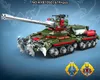 Wizard Bouwblok Kasteel Craft Lepin Merk Raketvoertuig en Tank Militair bouwblok met verlichtingsblok Militaire tank Puzzelspeelgoed voor kerstcadeaus voor jongens
